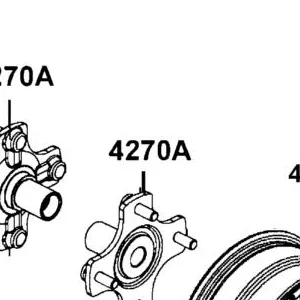 4270A-LEE8-900 HUB ASSY REAR WHEEL — diagram cutout