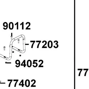 77203-LEE8-E00 GRIP SEAT — diagram cutout