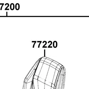 77220-LEE8-E00-T01 SINGLE SEAT ASSY (REACH) — diagram cutout