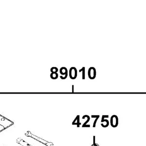 89010-LEE8-E00 TOOL SET — diagram cutout