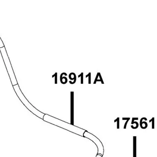 16911-LKM8-800 HOSE ASSY FUEL — diagram cutout