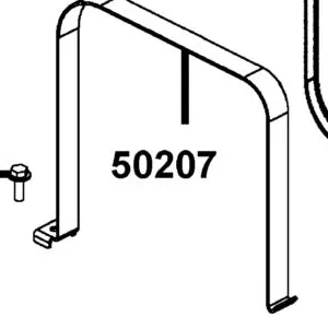 50207-LEE8-E00 STAY FUEL TANK — diagram cutout