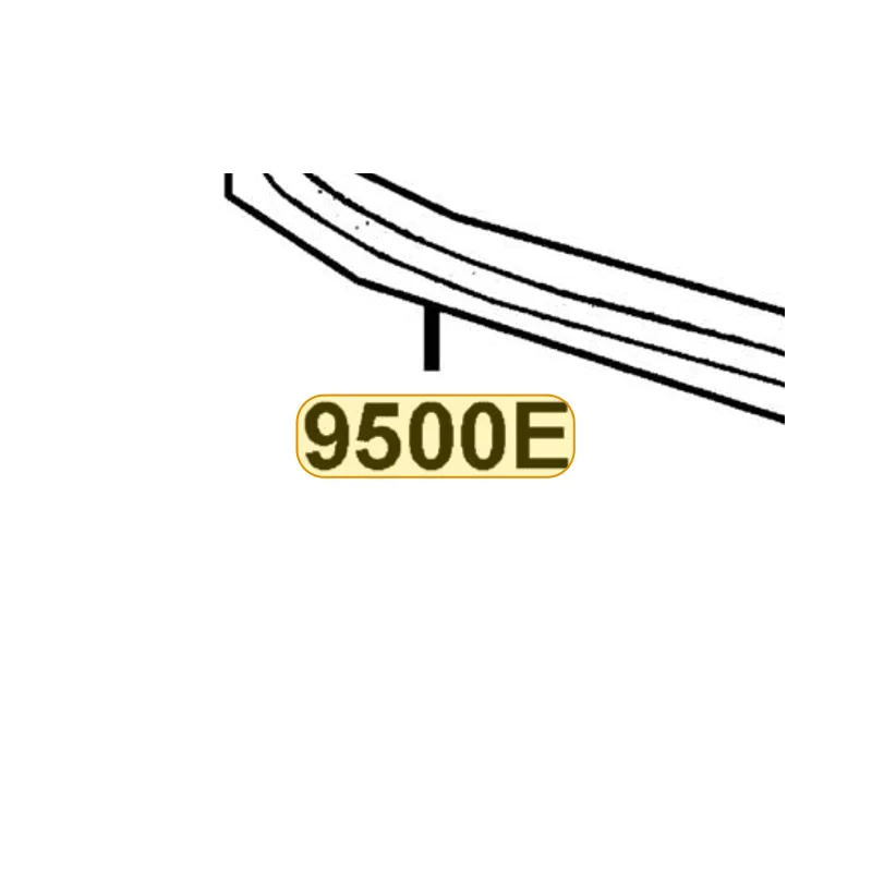 9500E-KEB7-MY0 TUBE ASSY FUEL — diagram cutout