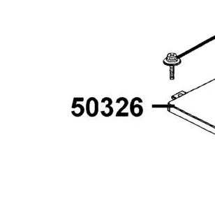 50326-LEE8-E00-N1R COVER BATTERY (Black) — diagram cutout