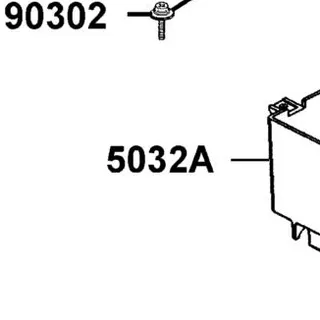5032A-LEE8-600 CASE ASSY BATTERY — diagram cutout