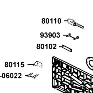 80102-LEE8-E00 STAY HINGE — diagram cutout