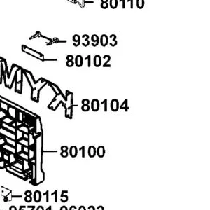 80104-AEG6-E00-HUP COVER KYMCO — diagram cutout