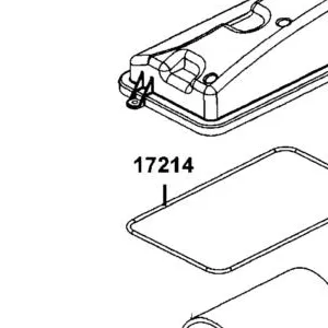17214-LEE8-E00 SEAL AIR/C CASE — diagram cutout