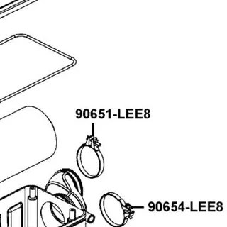 90651-LEE8-E00 BAND 63 — diagram cutout