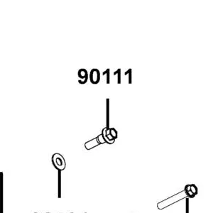 90111-LEE8-E00 BOLT FLANGE 10X40 — diagram cutout