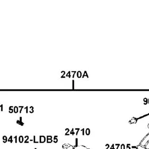 2470A-LKC3-E00 SHIFTER ASSY. — diagram cutout