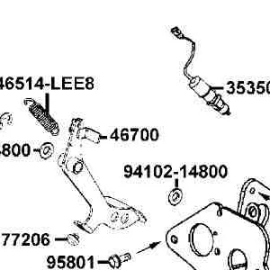 46700-LEE8-E00 PEDAL THROT — diagram cutout