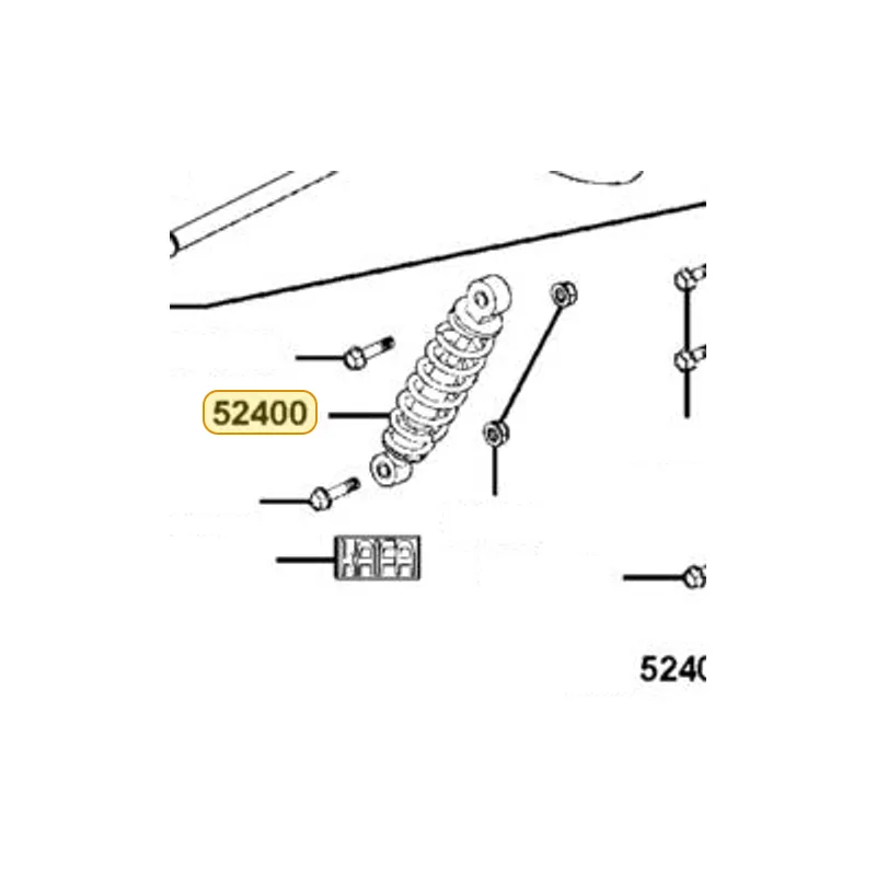 52400-AAA6-900-R8S CUSHION ASSY RR (RED) — diagram cutout