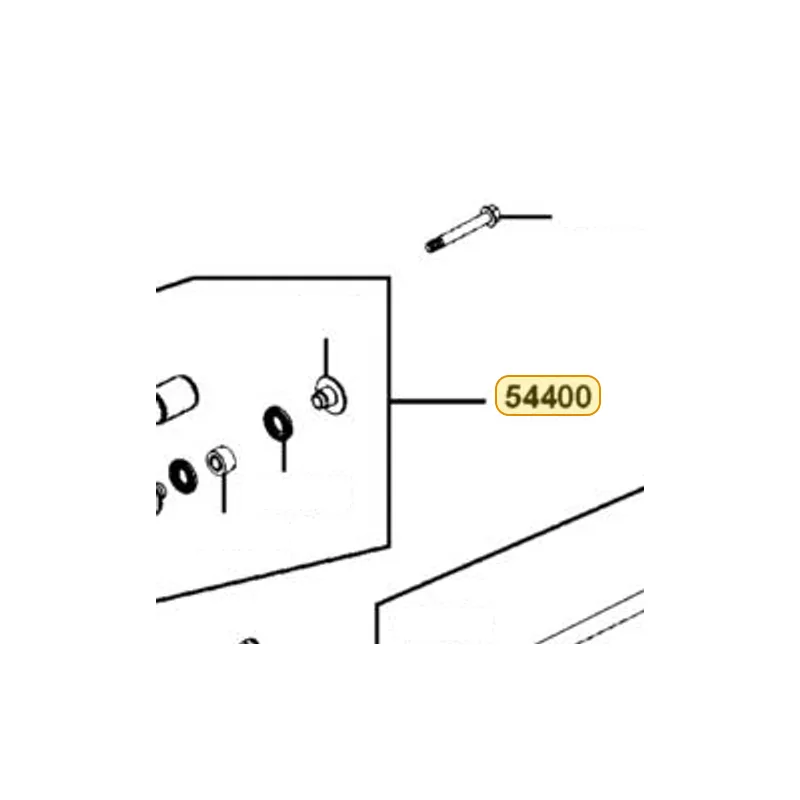 54400-LEE8-E00-MAS ARM ASSY RR SWING UP — diagram cutout