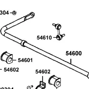 54610-LEE8-E00 JOINT STABILIZER R — diagram cutout