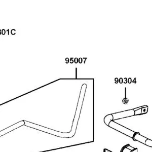95007-LEE8-E00 HOSE VENT GEARCASE — diagram cutout
