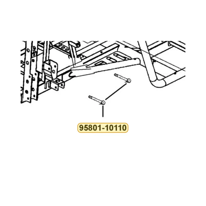 95801-10130-06 BOLT FLANGE 10*130 — diagram cutout