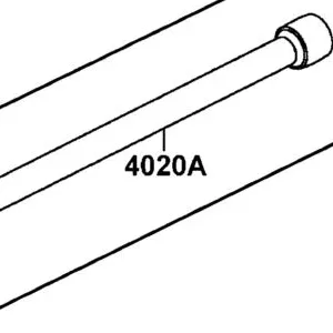 4020A-LEE8-E00 SHAFT COMP REAR — diagram cutout
