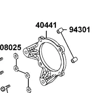 40441-LEE8-E00 BRACKET CALIPER — diagram cutout