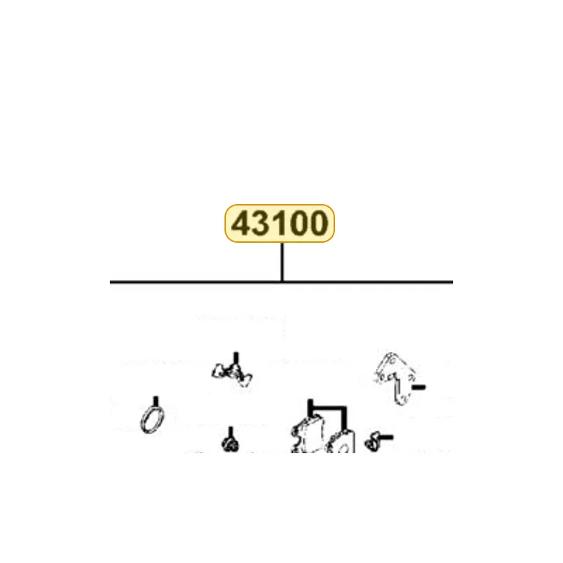 43100-LEE8-E00-R8A CALIPER ASSY REAR — diagram cutout