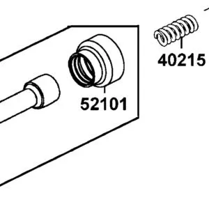 52101-LEE8-E00 BOOT REAR PROPELLER SHAFT — diagram cutout