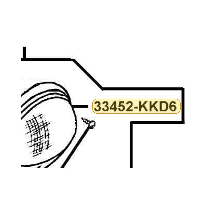 33452-KKD6-M00 LENS L FR WINKER — diagram cutout