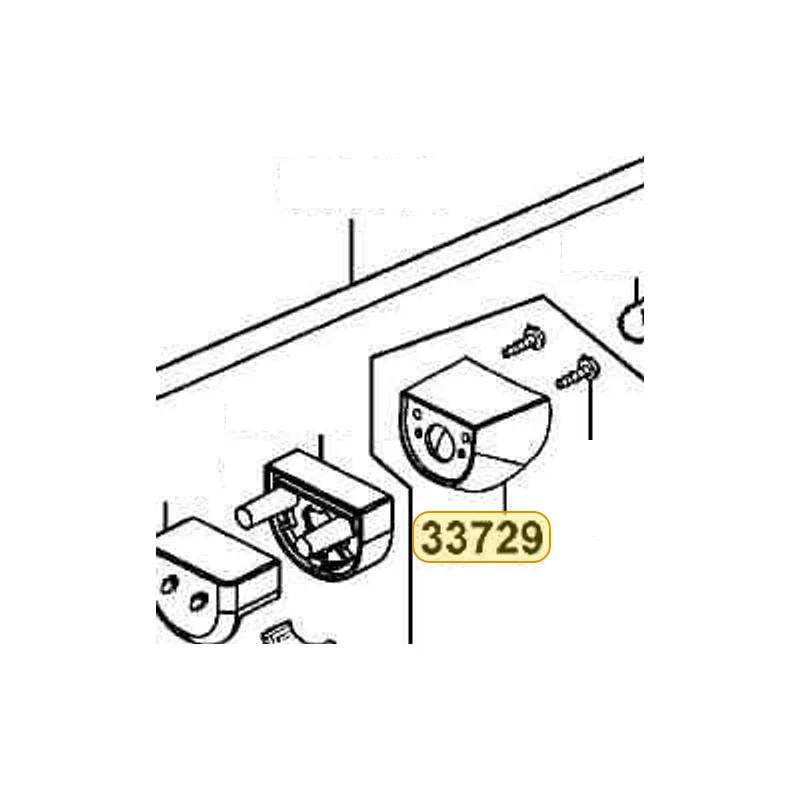 33729-KHB5-M00 COVER LICENSE LIGHT — diagram cutout