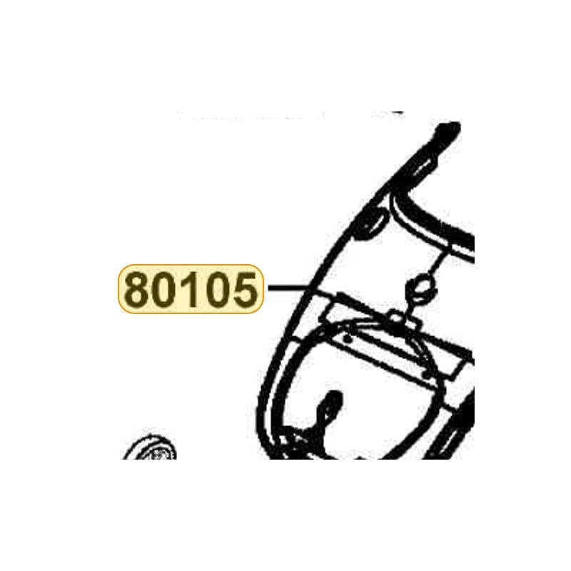 80105-KKD6-M30 FENDER REAR — diagram cutout