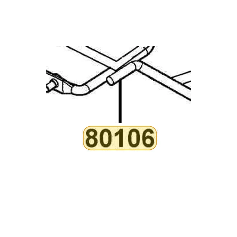 80106-KKD6-E00 BAR RR FENDER — diagram cutout