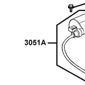 3051A-LKC3-E00 COIL ASS'Y IGNITION — diagram cutout
