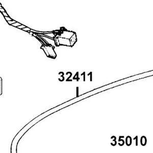 32411-LEE8-E00 CABLE BAT — diagram cutout