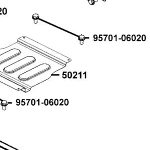 50211-LEE8-E00 BRKT PROTECTOR — diagram cutout
