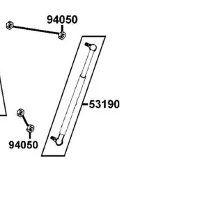 53190-LEE8-E00 GAS DAMPER — diagram cutout