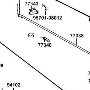77340-LEE8-E00 SPRING R CARGO BED — diagram cutout