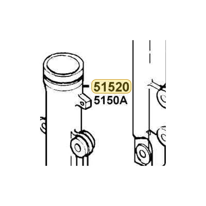51520-KEB7-E00-NJA BOTTOM CASE L (Silver) — diagram cutout