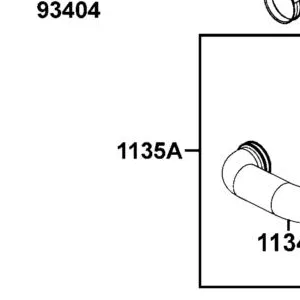 1135A-LEE8-E00 DUCT B ASSY L CASE — diagram cutout