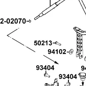 50213-LEE8-E00 PIN FRONT FENDER — diagram cutout