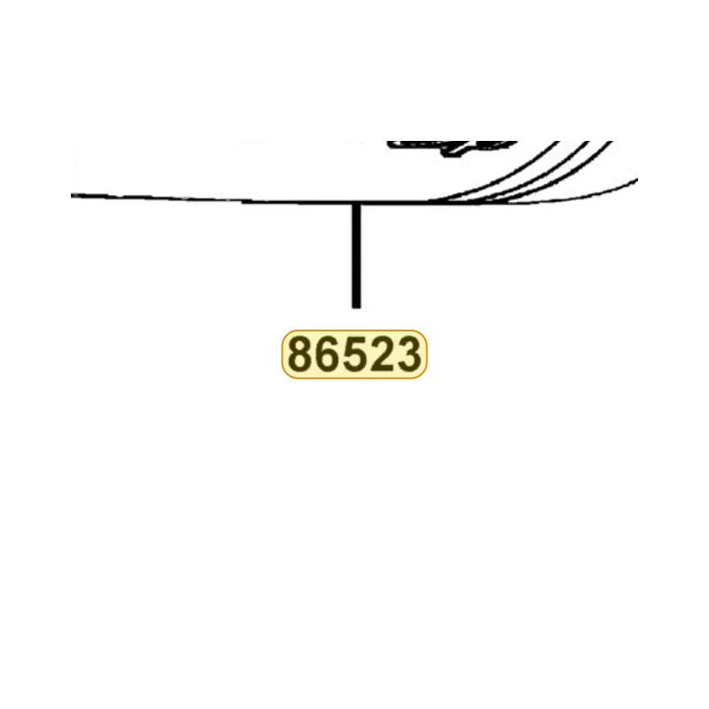 86523-AAA6-M31-T02 STRIPE R FENDER FRONT — diagram cutout