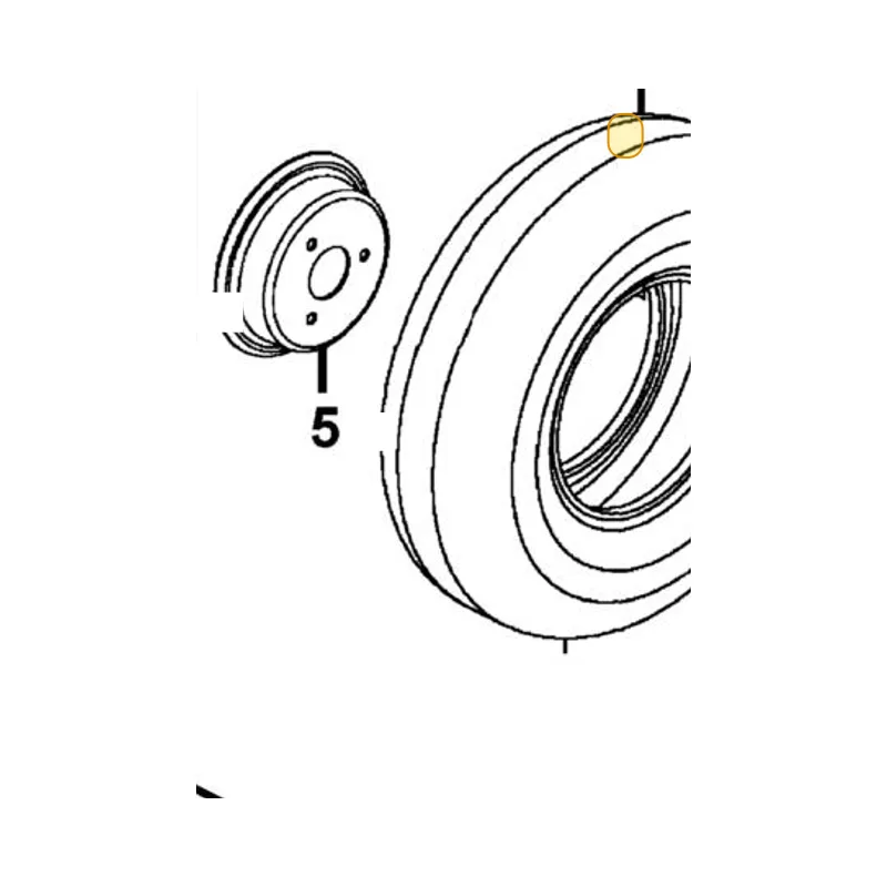 4471A-LAC5-E01 TIRE ASSY FR/3.00-4 — diagram cutout