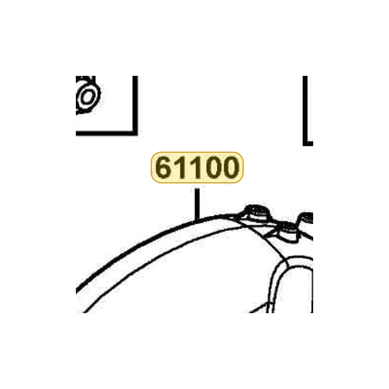 61100-KKD6-E00-GFP FENDER FR — diagram cutout