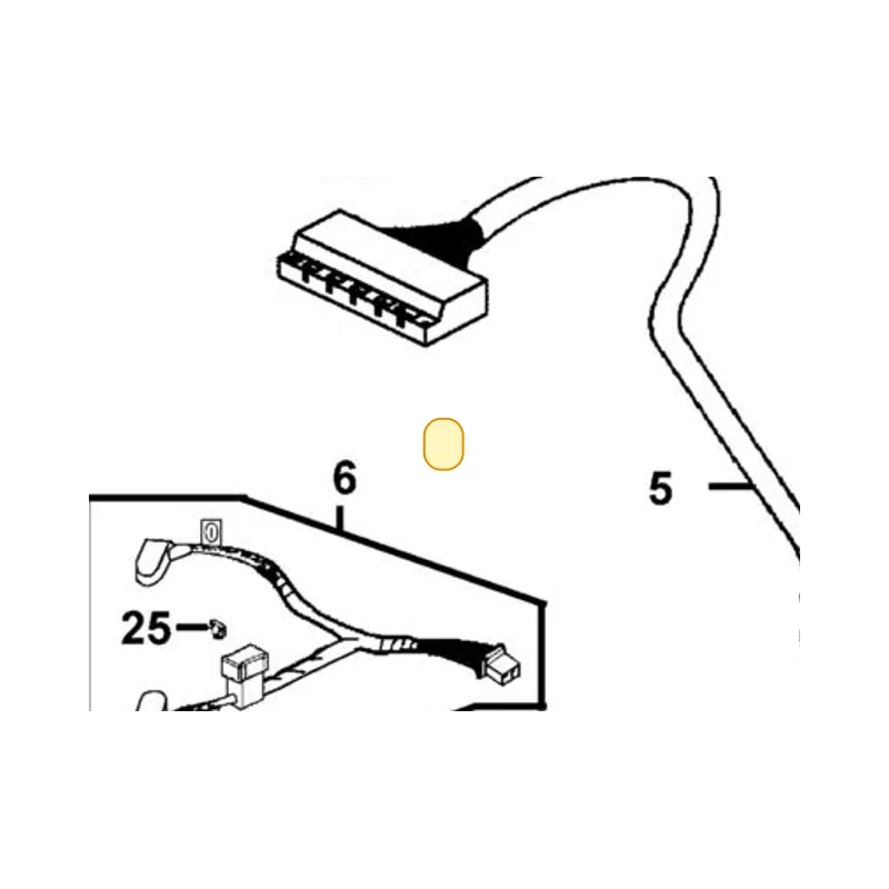 32100-LBB6-910 HARNESS WIRE — diagram cutout