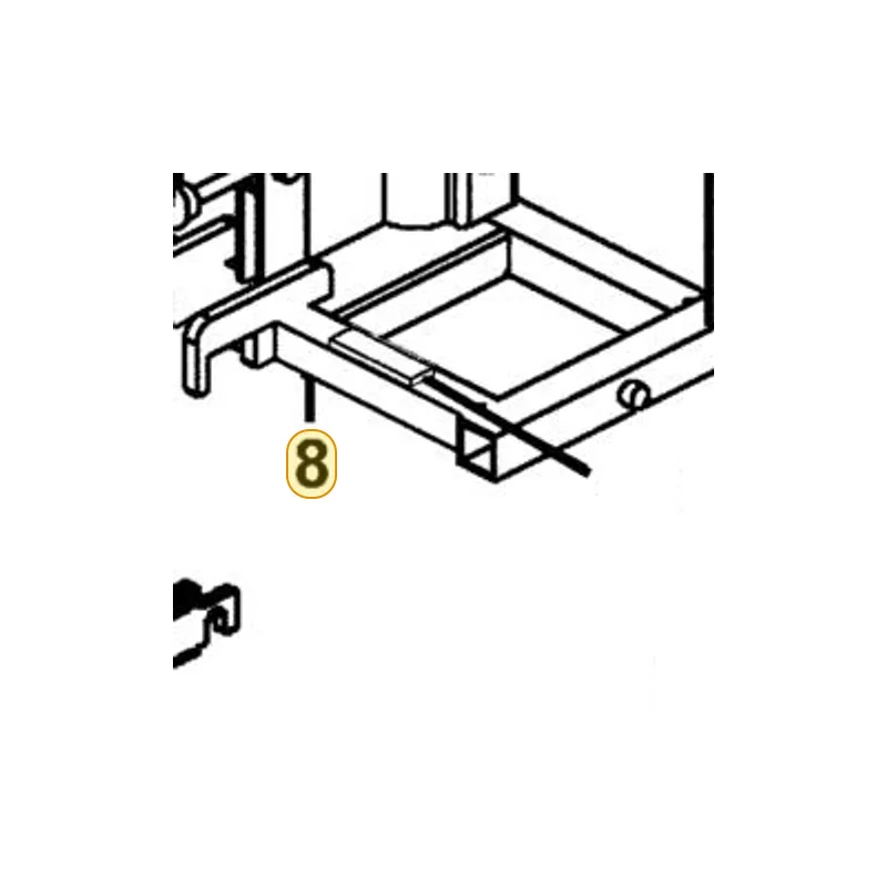 50120-LAC5-800 CODY COMP REAR FRAME — diagram cutout