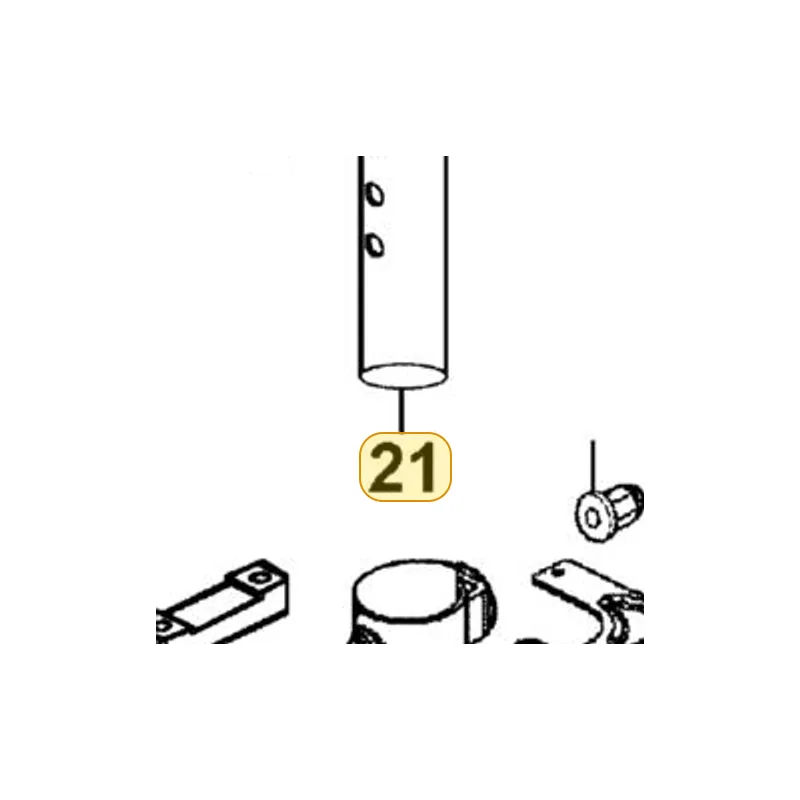 50136-LAC5-900 RUBBER SEAT SET — diagram cutout