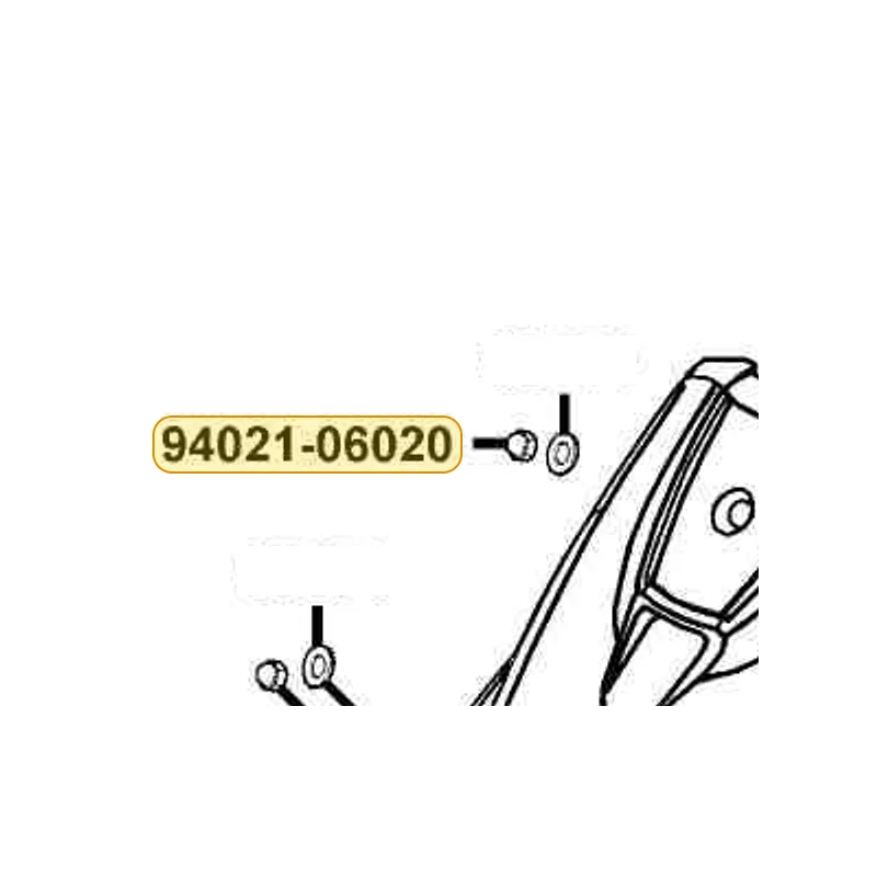 94021-06020-0S NUT HEX CAP 6MM — diagram cutout