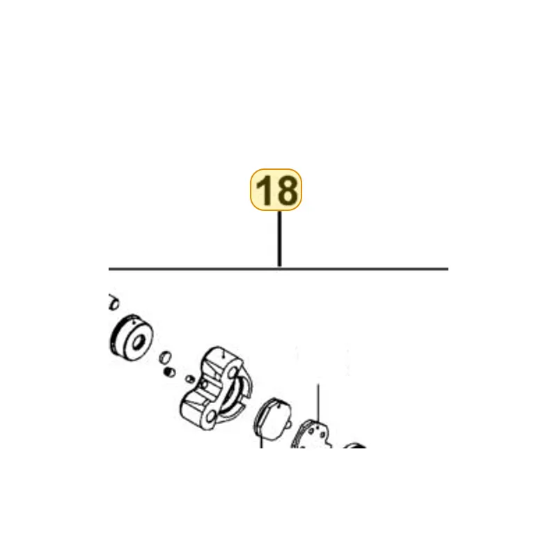 45100-LBE2-900 CALIPER ASSY FR LH — diagram cutout