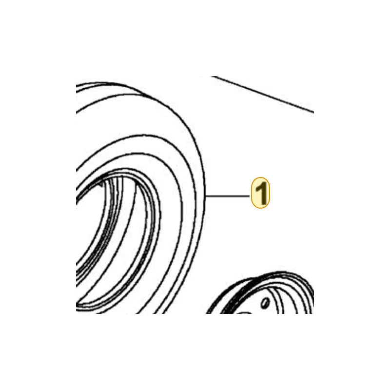 42710-LBE1-900 TIRE ASSY RR/4.00-5 4P/KENDA — diagram cutout