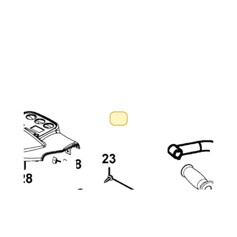 53207-LAC5-900-BJP METER COVER — diagram cutout