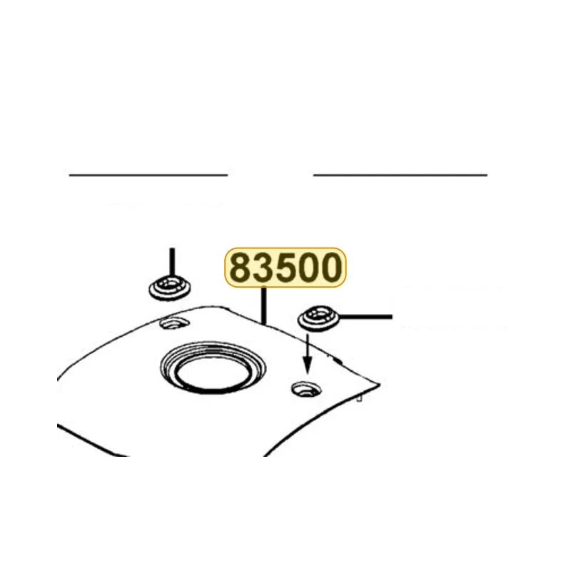 83500-LBE1-900-N8P COVER BODY UP/Silver (Bright Silver) — diagram cutout