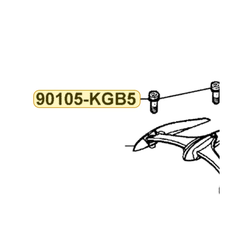 90105-KGB5-900 BOLT SPECIAL 6*30 — diagram cutout