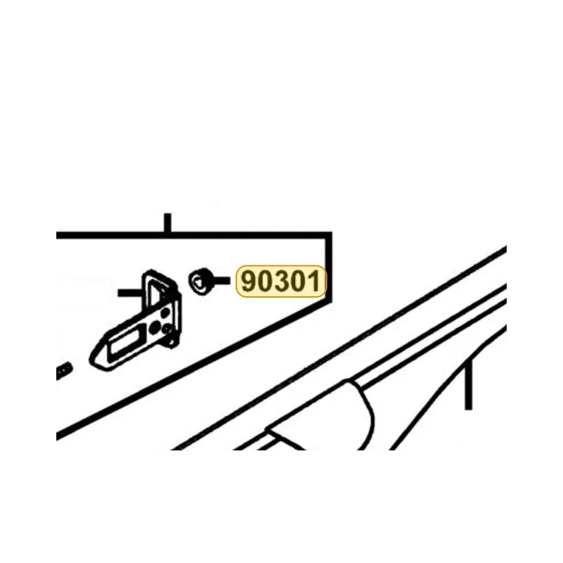 90301-KKAK-900 NUT U 6MM — diagram cutout